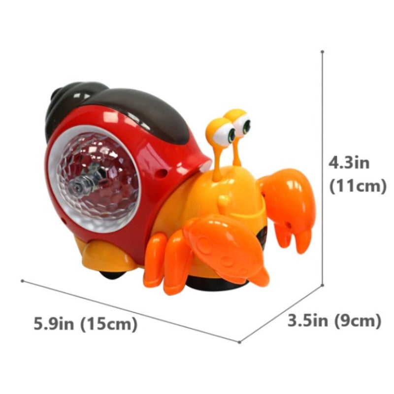 Crawling Crab Tummy Time Sensory Toy