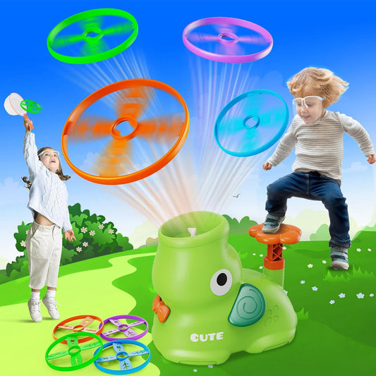 Flying Disc Launcher Toy