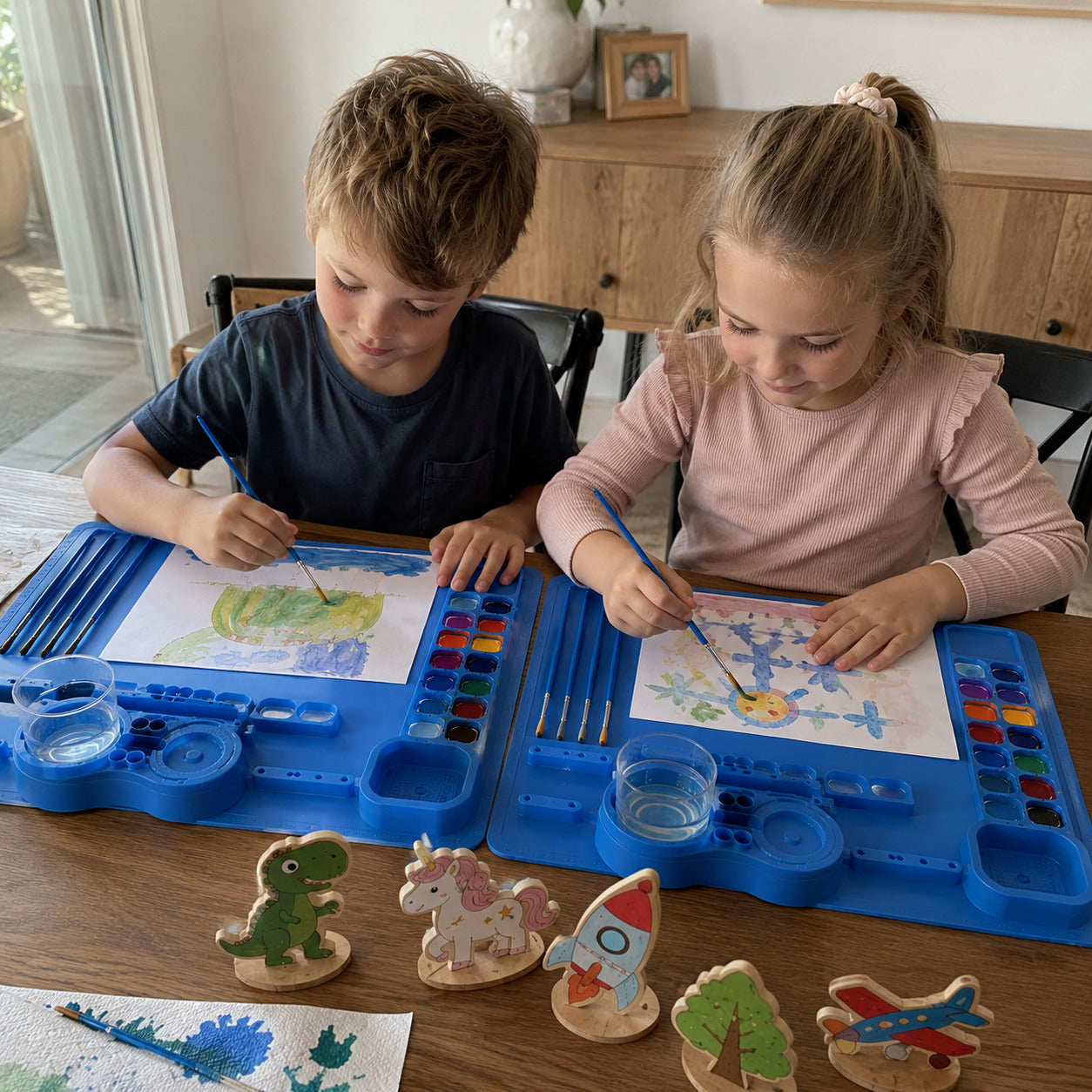 BubsKingdom™ Mess-Free Art Studio