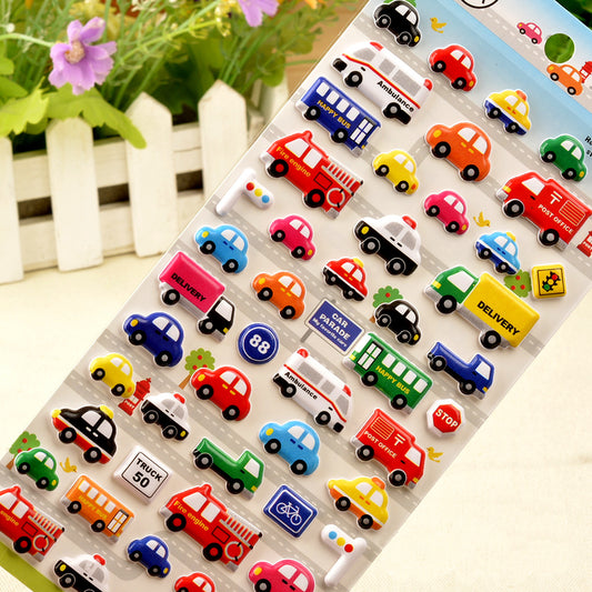 Wheels of Wisdom 3D Stickers