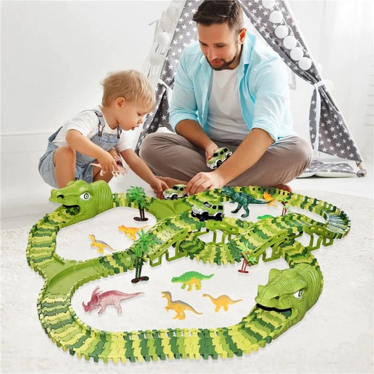 Dinosaur Track Set Toy