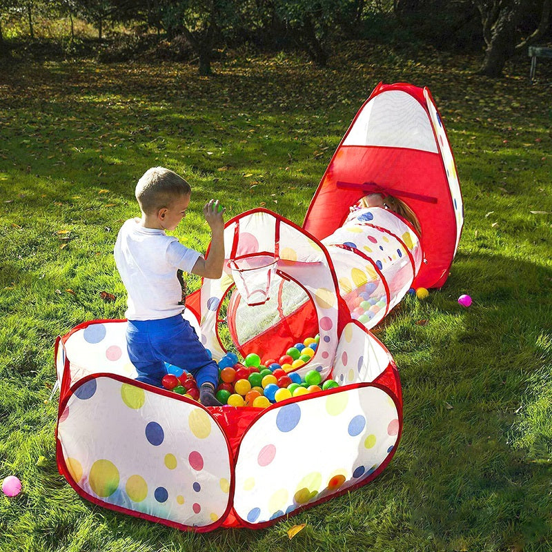 tent and ball pit 3 In 1 Kids Play Tent – Bubs Kingdom