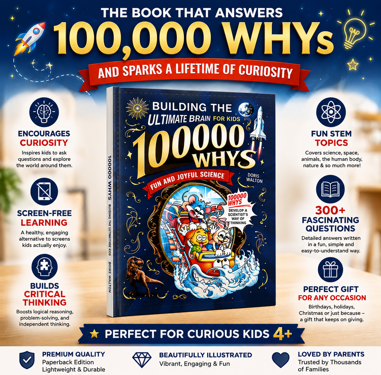 100,000 Whys — The Ultimate Curiosity & Science Book for Kids