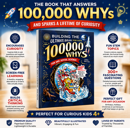 100,000 Whys — The Ultimate Curiosity & Science Book for Kids