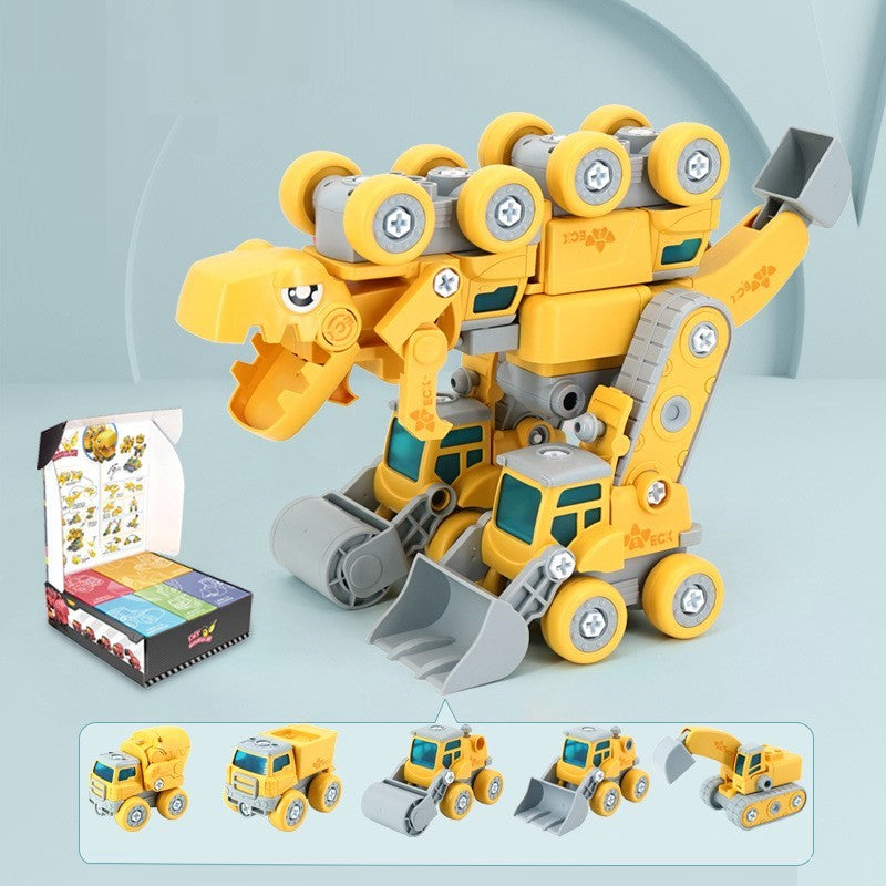 Modular Toy Set MechaBots™ Construction Vehicle Modular Toy Set – Bubs Kingdom