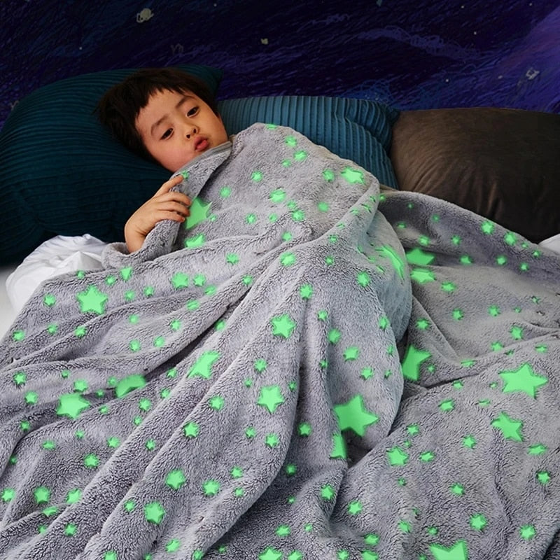 TwinkleTuck™ Luminous Plush Blanket