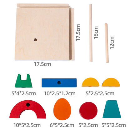 Woodland Montessori Spatial Puzzle