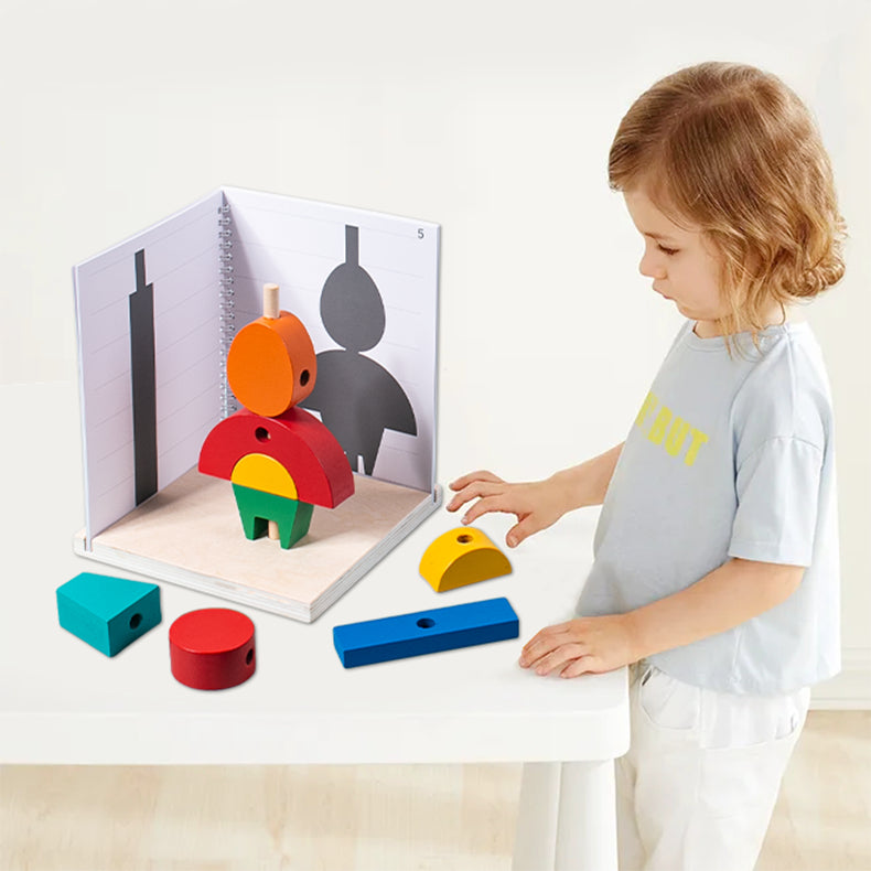 Woodland Montessori Spatial Puzzle