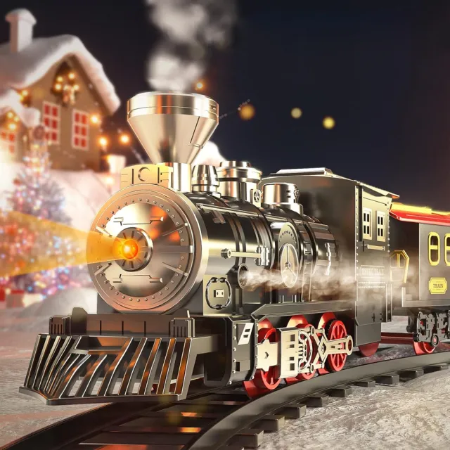 Vintage Steam Train Set – Bubs Kingdom - Main Image