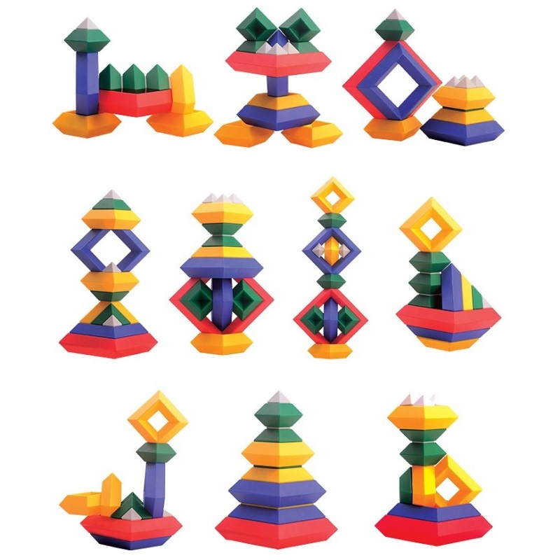 Pyramid Stacking Blocks Montessori Toy – Bubs Kingdom
