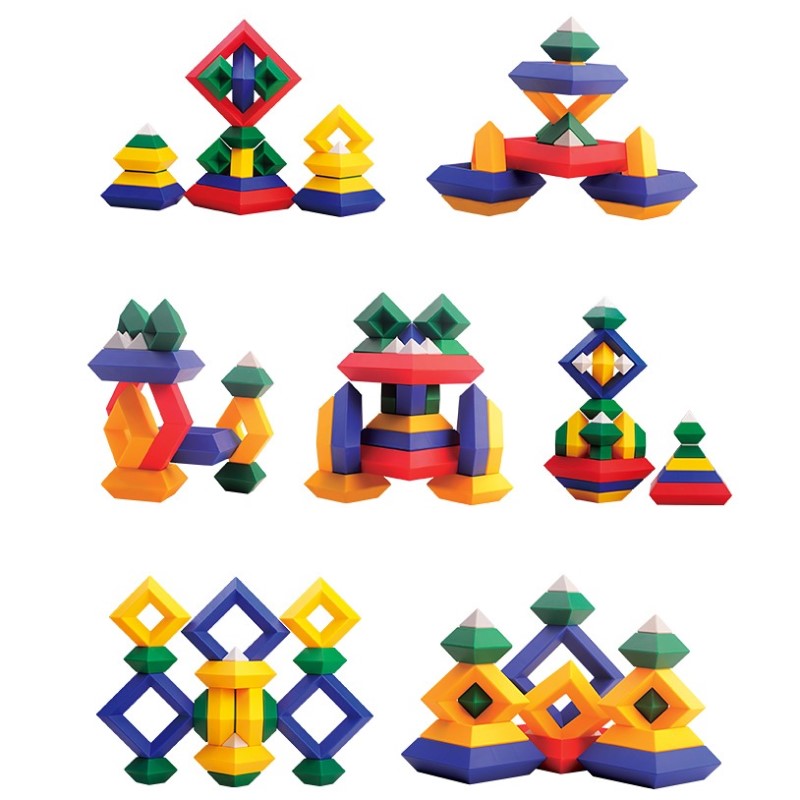 Pyramid Stacking Blocks Montessori Toy – Bubs Kingdom
