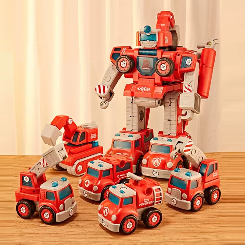 Modular Toy Set MechaBots™ Rescue Vehicle Modular Toy Set – Bubs Kingdom