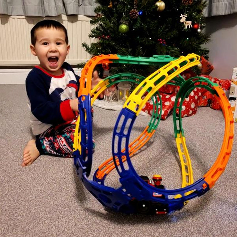 Train Loop Set RumbleRail™ Dynamic Loop Train Set – Bubs Kingdom