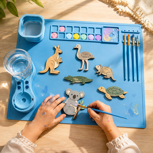BubsKingdom™ Mess-Free Art Studio