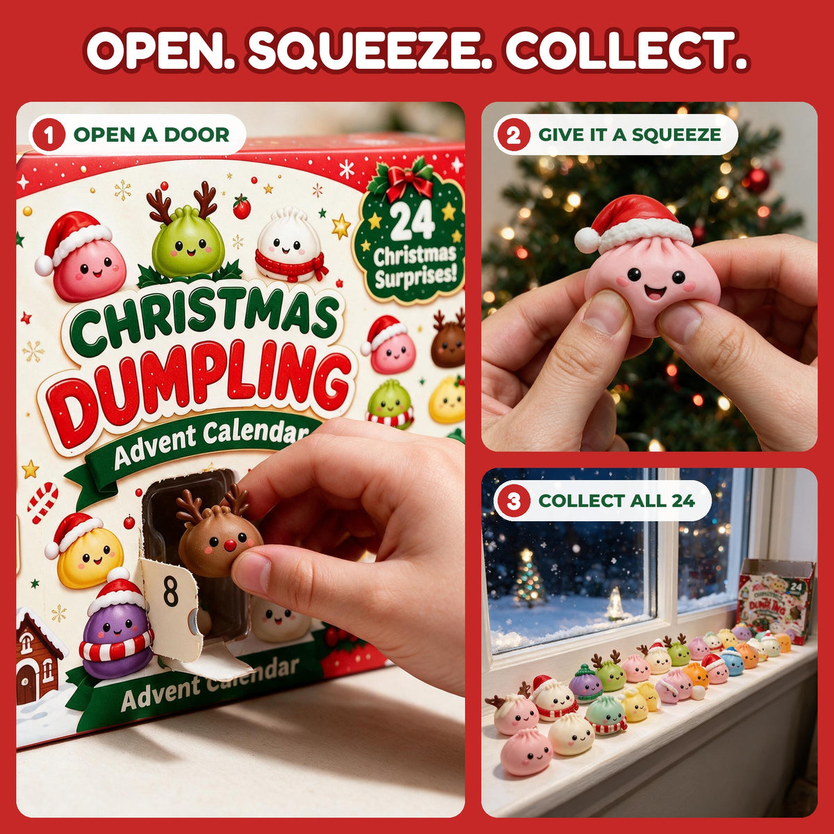 Open a door, give it a squeeze, collect all 24