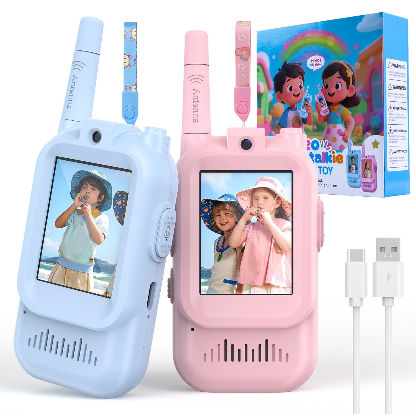 LumaTalk™ Kids Walkie Talkie Video