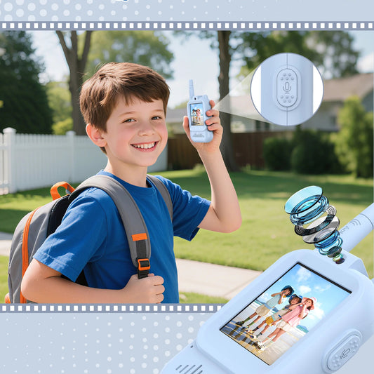 LumaTalk™ Kids Walkie Talkie Video