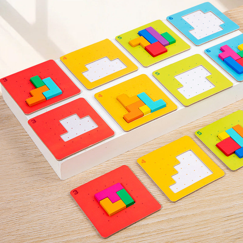 Strategix Wooden Puzzle Set