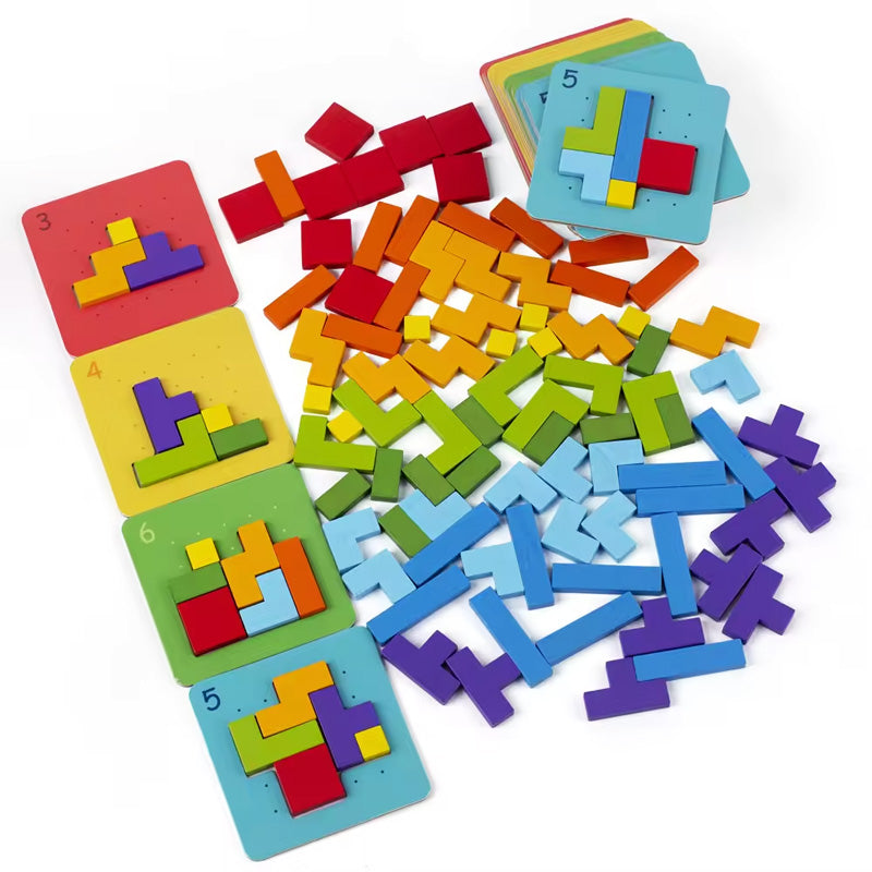 Strategix Wooden Block Puzzle