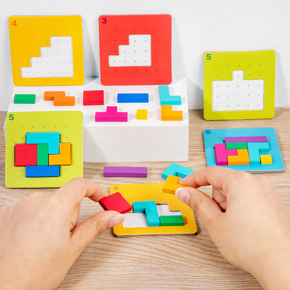 Strategix Wooden Block Puzzle