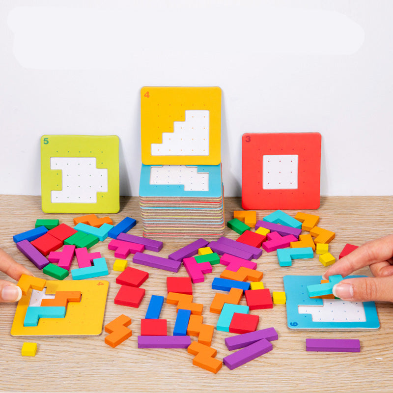 Strategix Wooden Block Puzzle