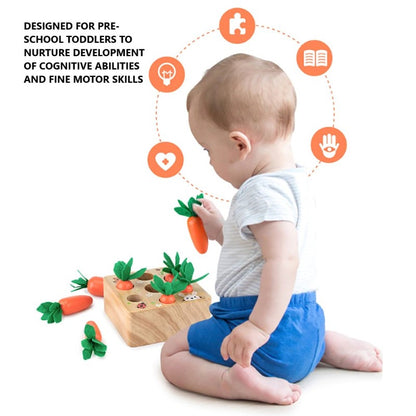Harvesting Carrot Montessori Toy