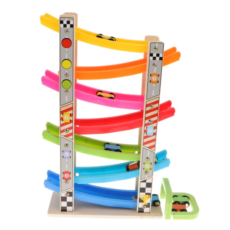 Wooden Car Ramp Toy – Bubs Kingdom