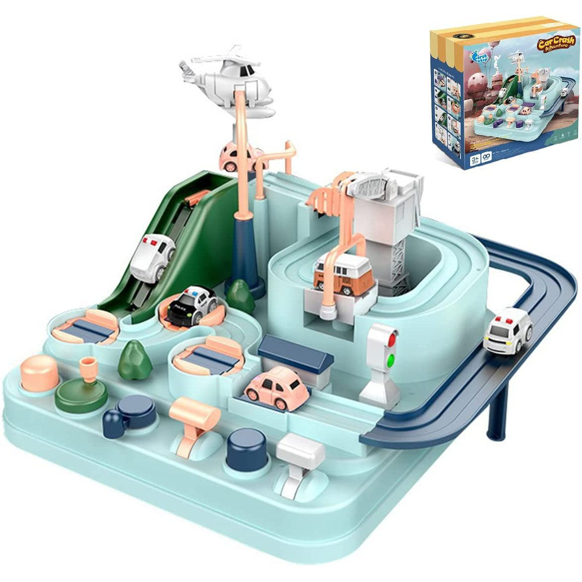 Car Rescue Adventure Playset – Bubs Kingdom